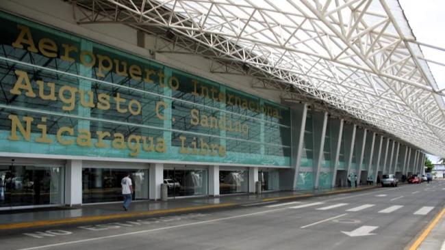 Aeropuerto Internacional de Managua, Nicaragua.