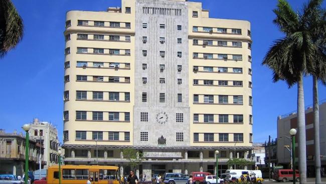 El edificio donde radica la Gran Logia Masónica de Cuba.