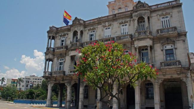 Consulado de España en Cuba.