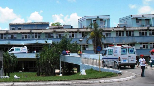 Hospital General Universitario Camilo Cienfuegos, en Sancti Spíritus.