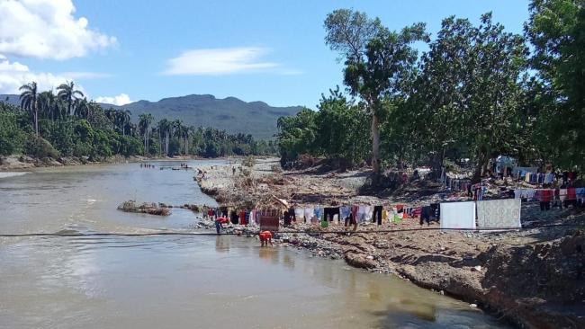 Imías tras las inundaciones dejadas por el huracán Oscar.