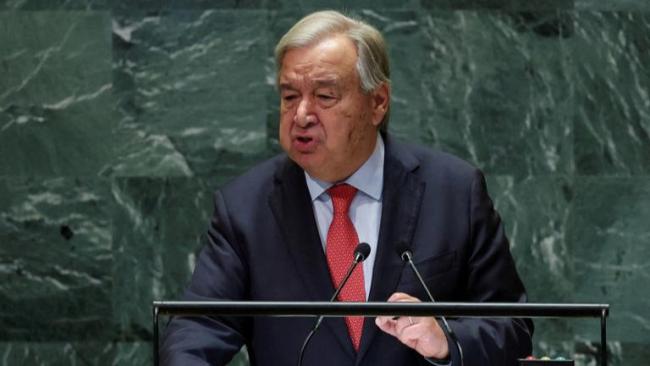 Antonio Guterres, secretario general de la ONU.