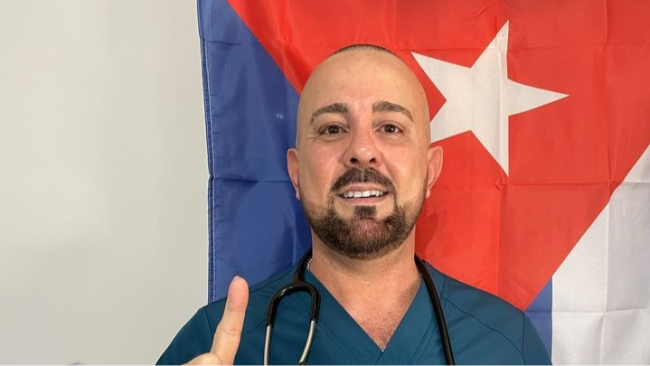 El médico cubano Lucio Enríquez Nodarse.