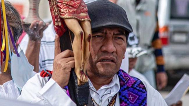 El sacerdote Marcelo Pérez, asesinado en Chiapas.