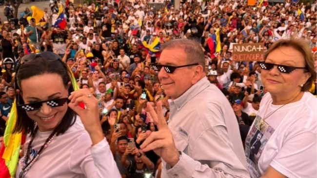 María Corina Machado y Edmundo González Urrutia.