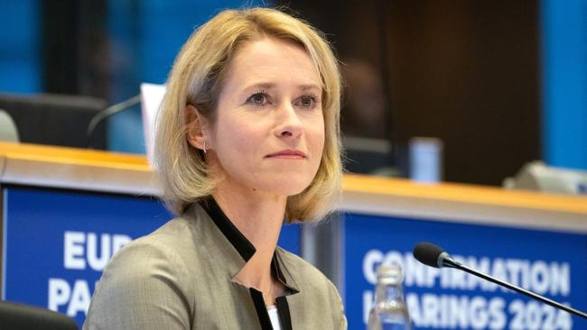 Kaja Kallas, alta representante de la Unión Europea para Asuntos Exteriores.