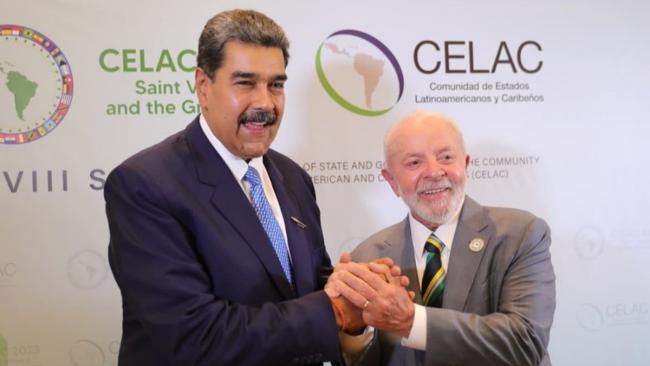 Maduro y Lula da Silva en marzo de 2024.