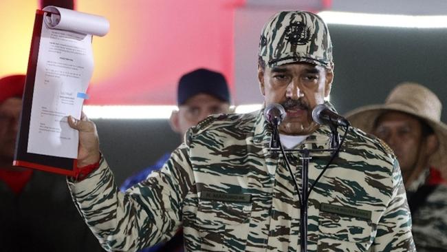 Nicolás Maduro anuncia la detención de siete extranjeros.