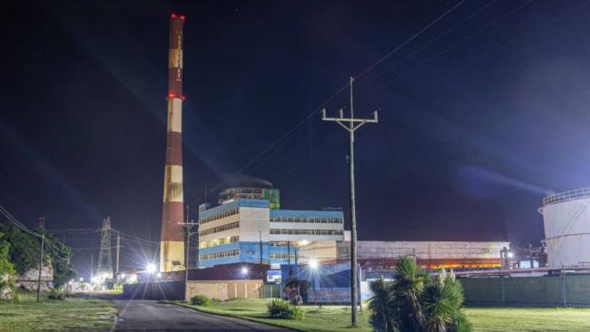 Termoeléctrica Antonio Guiteras, de Matanzas.