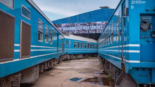 Trenes en Cuba.