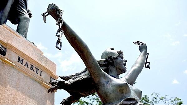 Estatua de la Libertad, Parque de la Libertad, Matanzas.