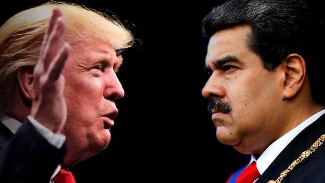 Donald Trump y Nicolás Maduro.