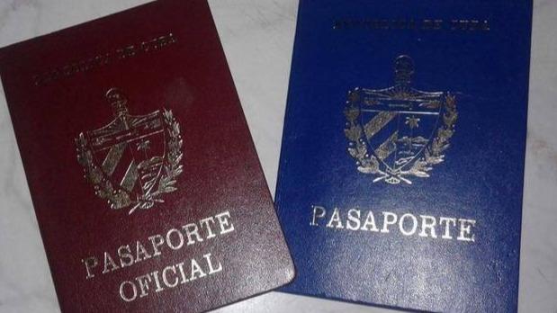 Pasaporte oficial y pasaporte ordinario en Cuba.