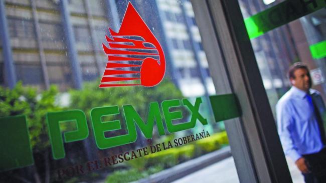 Oficinas de Pemex en México.