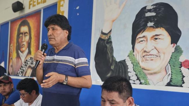 El expresidente boliviano Evo Morales.