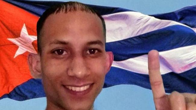 El opositor cubano Alexander Fábregas.