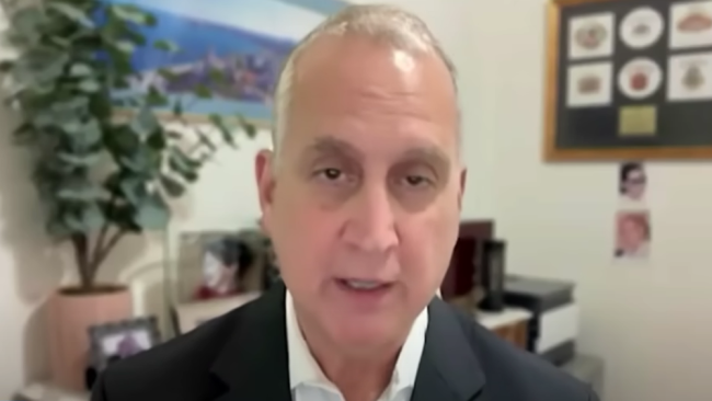 El congresista cubanoamericano Mario Díaz-Balart en entrevista. 