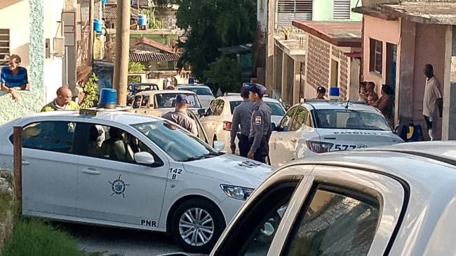 Redada antidrogas en La Habana.