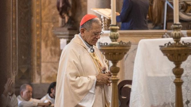 Cardenal arzobispo Juan de la Caridad García Rodríguez.