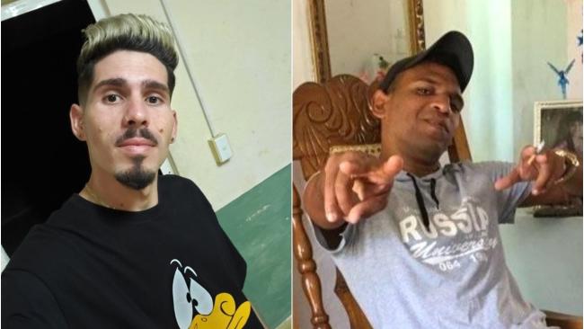 Luis Ernesto Medina Pedraza y Eddy Daniel Rodríguez Milián, dos de los jóvenes condenados por Melody González.