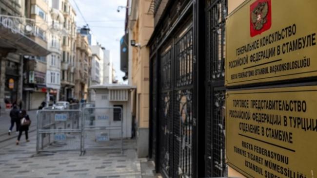 Consulado ruso en Estambul, sede de las negociaciones.