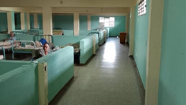 Interior del Hospital Psiquiátrico Provincial "Dr. Luis San Juan Pérez".
