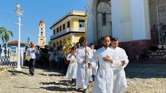 Domingo de Ramos en Trinidad, Sancti Spíritus.