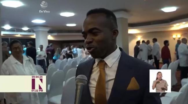 El ministro de Ciencia, Tecnología e Innovación de Honduras, Luther Castillo Harris,