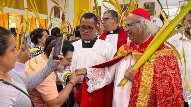 Domingo de Ramos en Managua.
