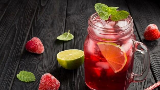 Té en el verano.