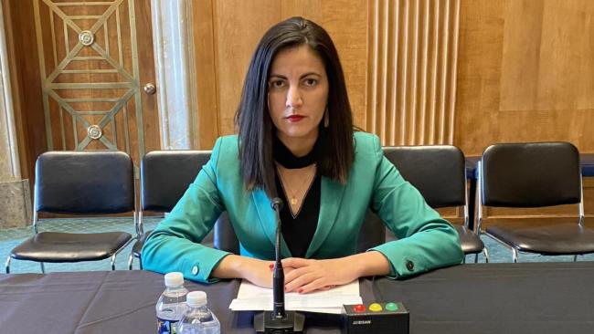 La activista cubana Rosa María Payá.