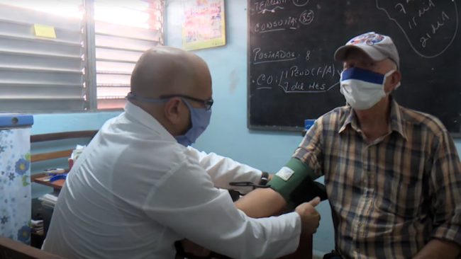 Consulta en la atención primaria de Salud Pública.
