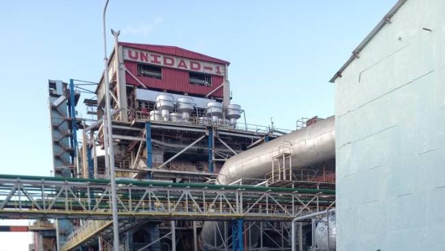 Unidad 1 de la termoeléctrica de Felton.
