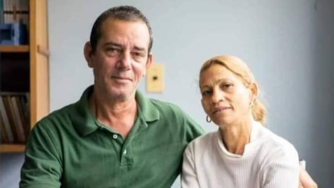 El periodista independiente cubano Lázaro Yuri Valle Roca y su esposa, Eralidis Frómeta.