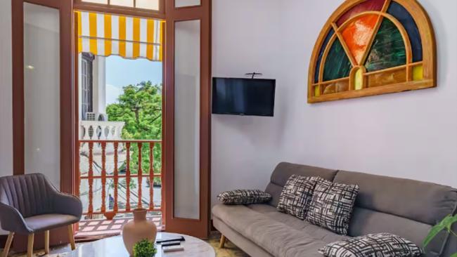 Apartamento en La Habana rentado a través de Airbnb.