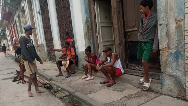 Una calle en La Habana.