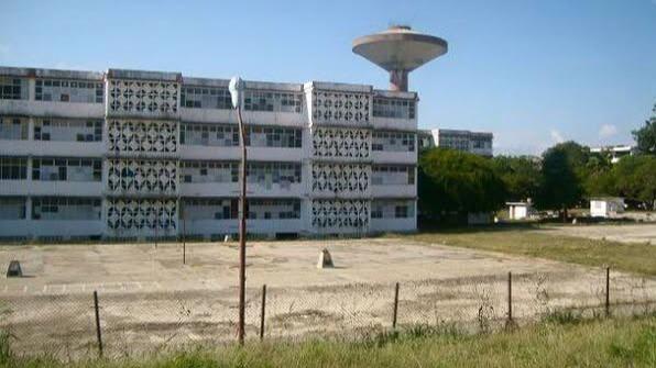 Vista parcial de la Universidad de Ciencias Médicas de Cienfuegos.