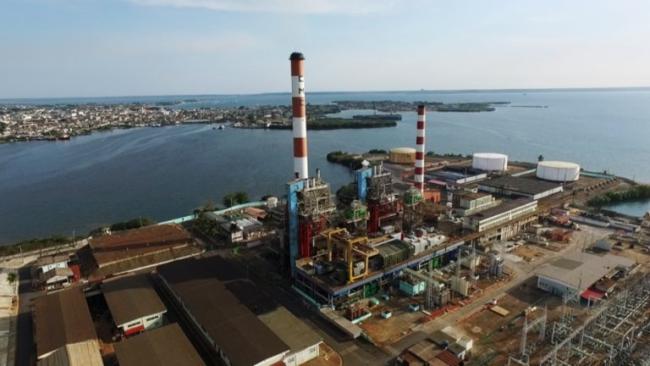 Termoeléctrica Carlos Manuel de Céspedes, de Cienfuegos.