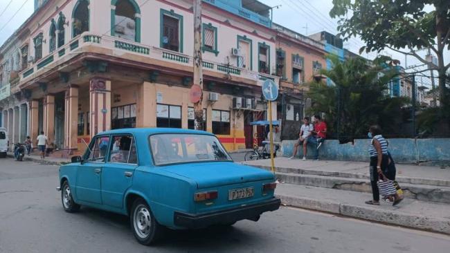 Una calle de La Habana.