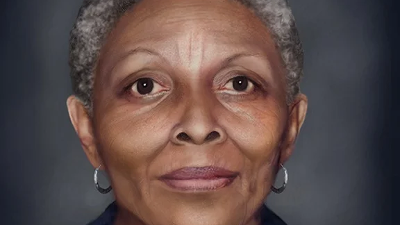Joanne Chesimard como debía lucir a los 69 años, según el FBI.