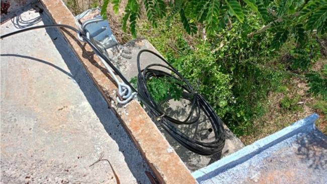 Destrozos en las telecomunicaciones de Holguín.
