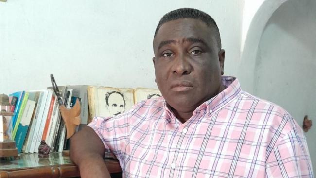 El opositor cubano Iván Hernández Carrillo. 