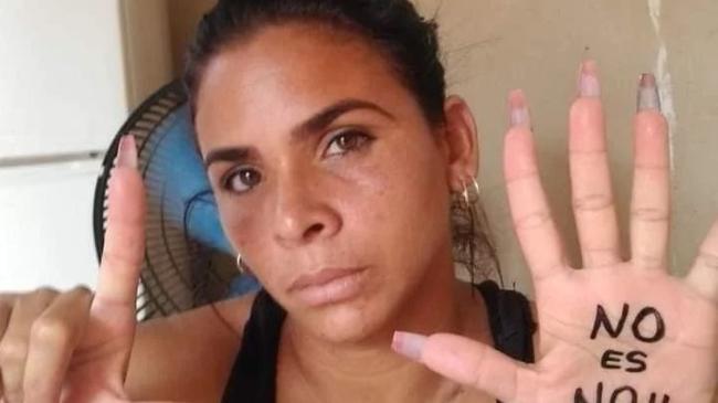 La presa política cubana Lizandra Góngora.