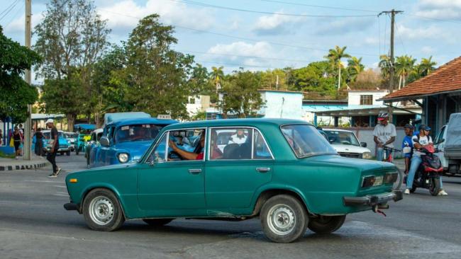 Vehículos en Cuba.