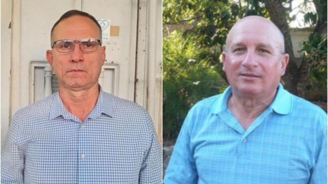 Los opositores cubanos José Daniel Ferrer y Félix Navarro.