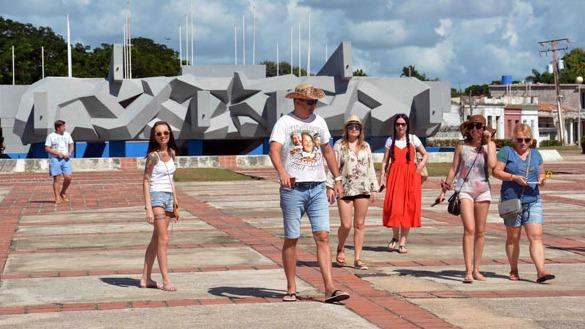 Turistas rusos en Cuba.