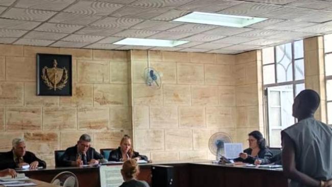 Juicio por tráfico de drogas en La Habana.