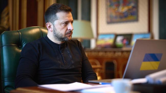 El presidente ucraniano, Volodímir Zelenski. 