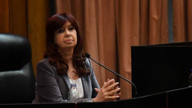 Cristina Fernández de Kirchner.