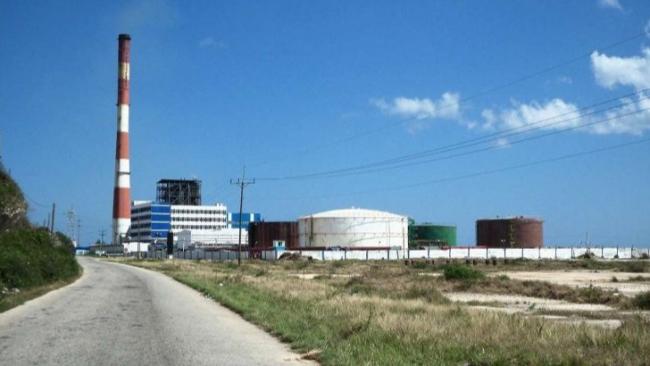 Termoeléctrica Antonio Guiteras, de Matanzas.